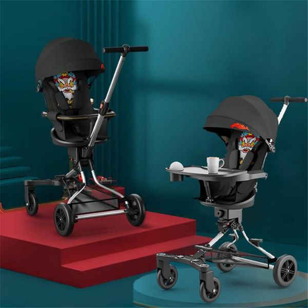 

strollers# folding portable baby stroller carriage travel light weight two-way 4 wheels absorption trolley