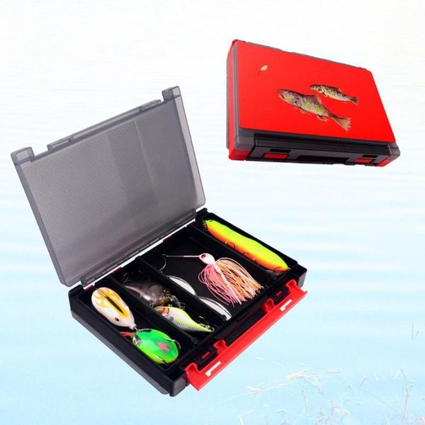 

fishing accessories multifunctional double-sided bait box for in various colors waterproof outdoor hook