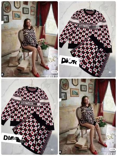 

love plaid shorts casual women's autumn 2021 new small long sleeve shorts two-piece set, Gray