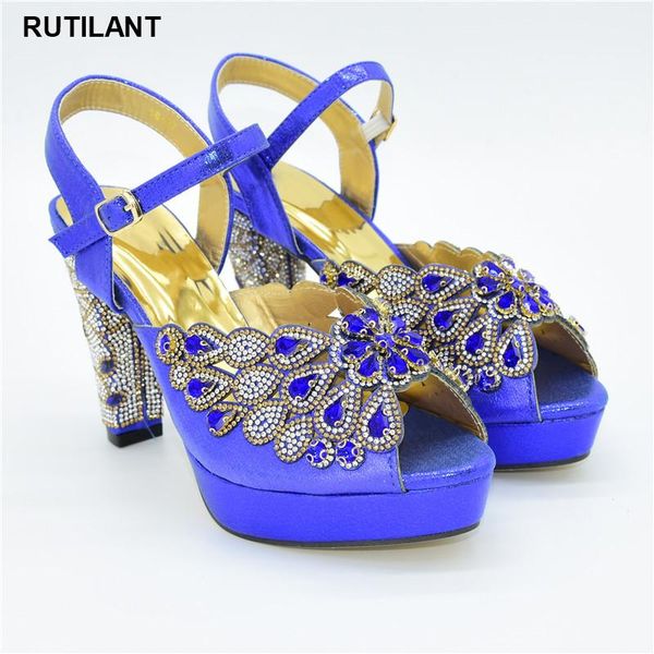 

fashion women luxury 2021 rhinestone wedding party shoes pumps high heels ladies dress, Black
