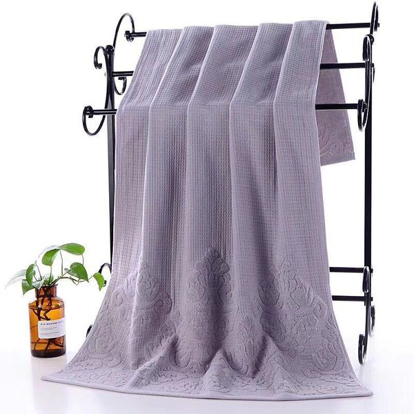 

towel 1pc beach towels cotton bath 140*70cm plain for adults pool
