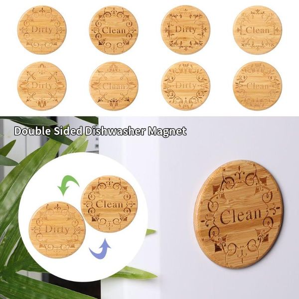 

fridge magnets reusable home decor & living double sided clean dirty sign dishwasher magnet magnetic sticker