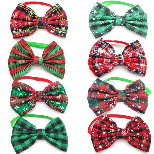 

pcs christmas dog pets accessories for medium large dogs bow ties necktie xmas holiday party bows apparel