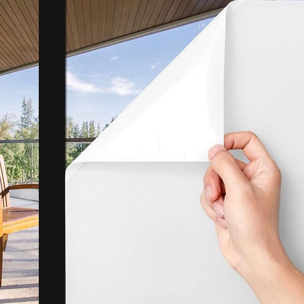 

window stickers privacy film frosted glass clings for non-adhesive anti uv static cling home shower and office