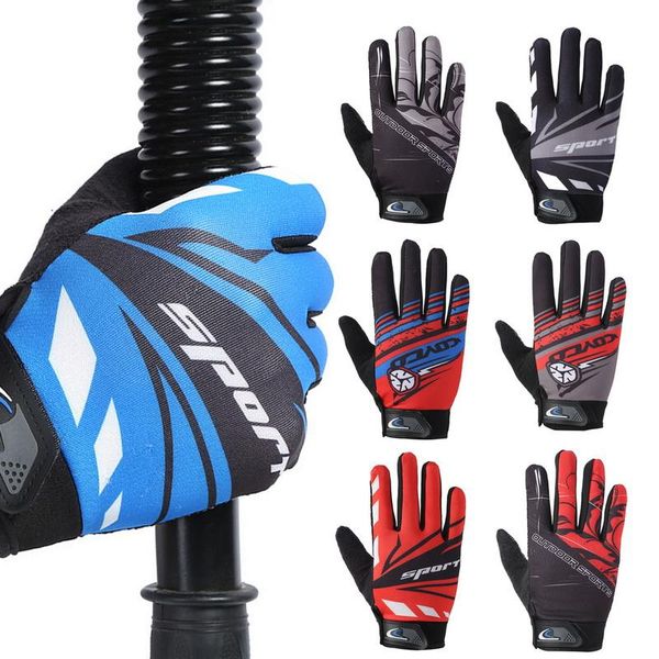 

cycling gloves 1pair winter mtb bike glove mountain windproof warm non-slip outdoor motorcycle, Black