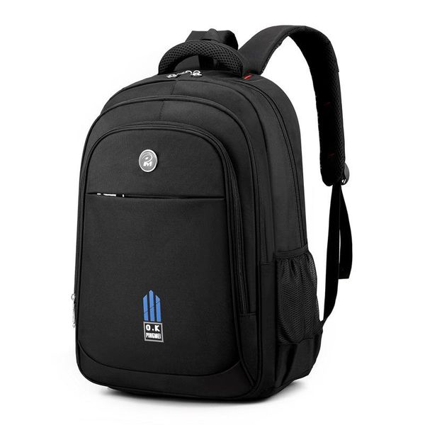 

inch lapbackpack men large capacity nylon black university student male high school bag for teenage boy 2021
