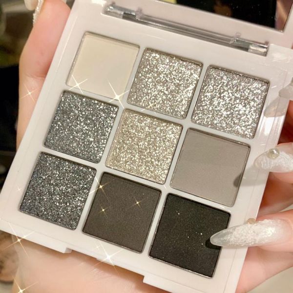 

eye shadow fashion eyeshadow palette 9 color eyeshow smoky make up lasting waterproof matte shimmer cosmetic