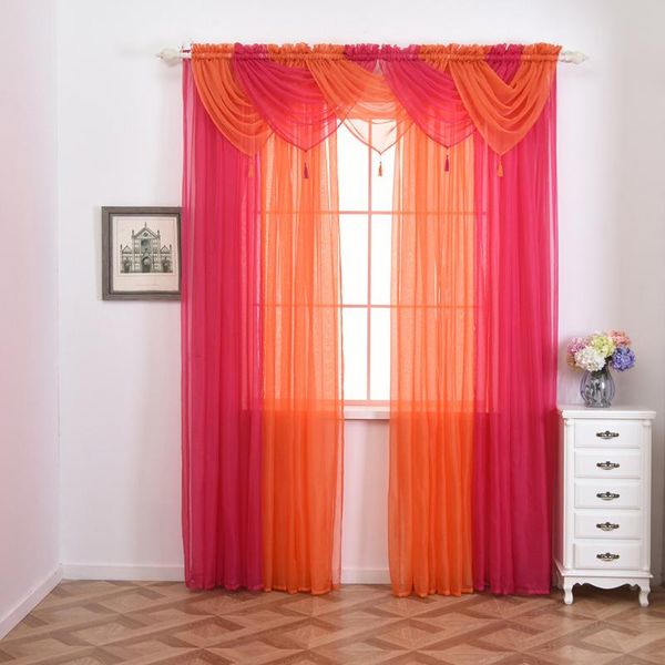

voile curtain swags all colours pelmet valance net curtains swag & drapes