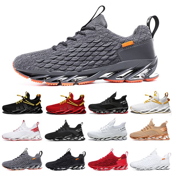 

r non-brand men women running shoes blade slip on black white red gray terracotta warriors mens gym trainers outdoor sports sneakers 39-46