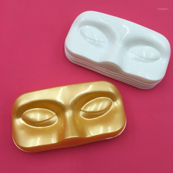 

fdshine design eyelashes tray gold and white for you choose holographic box with eye lashes 25mm mink eyelashes1