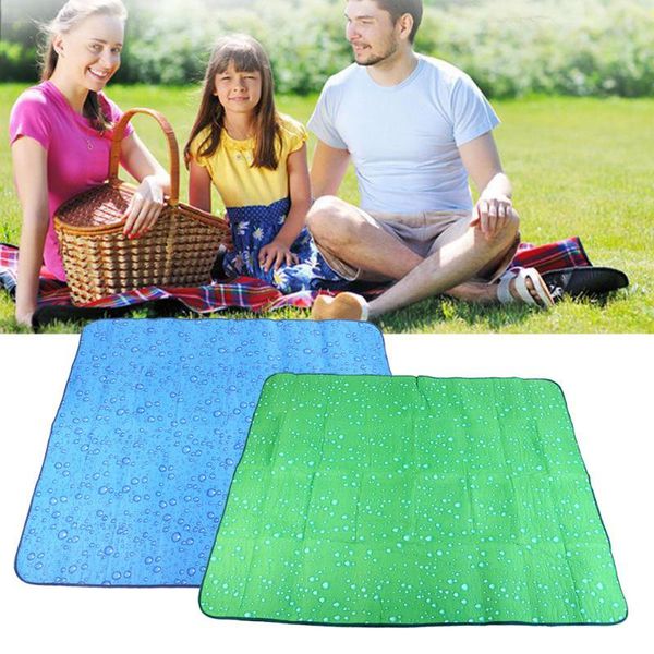 

outdoor pads portable dampproof tri layer pad mat for bleach camping picnic