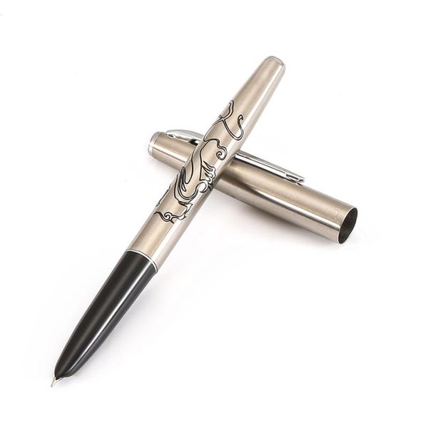 

fountain pens limited edition chinese dragon pen 0.38mm fine nib finance writing ink office school student supplies f619d
