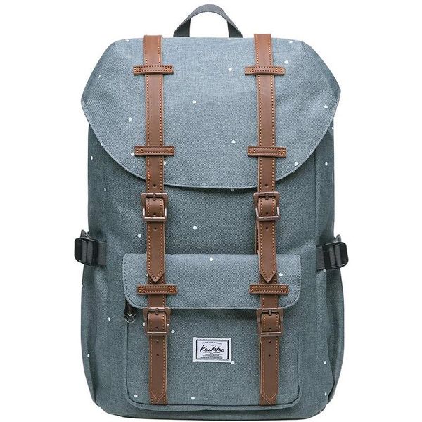 

backpack kaukko women men student 17 inch for 15 "notebook casual daypacks bag hiking
