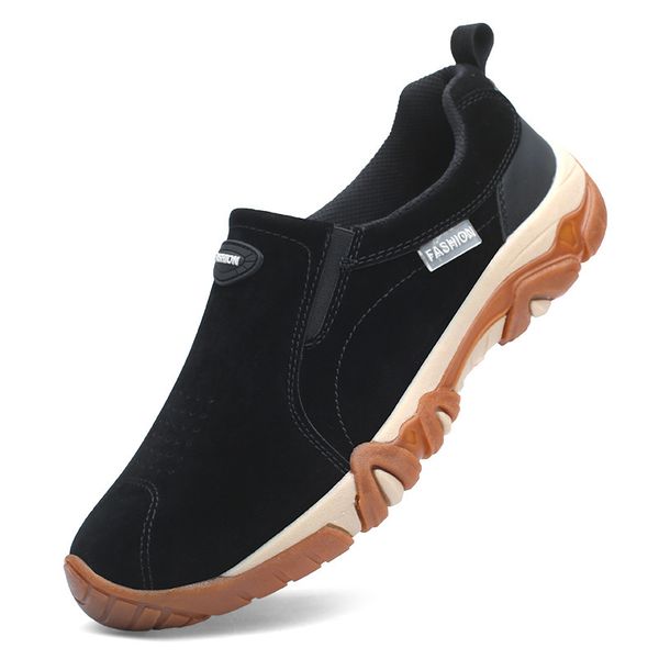 

men's large mountaineering shoes with low and lazy outdoor hiking sports women
