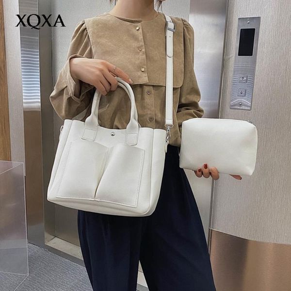 

duffel bags casual crossbody bag satchel soft leather shoulder purse handle handbag fashion messenger with adjustable strap