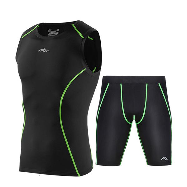 

tights short tracksuits men's suit, Gray