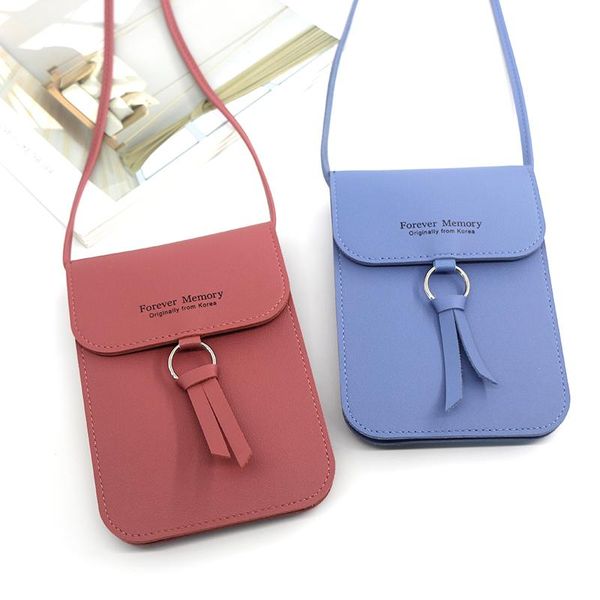 

wallets fashion 2021 women letter print long strappy handbag pu leather womens purse standard wallet for gift hasp shoulder bag, Red;black