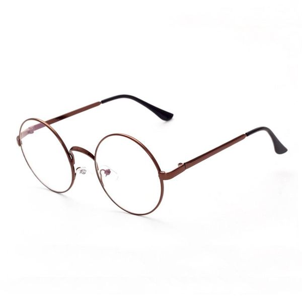 

fashion sunglasses frames round frame glasses computer goggles decoration eyeglasses protection eye women men vintage classic spectac, Black