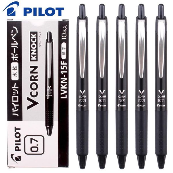

gel pens 1pcs japan pilot baile pen lvkn-15f press office student exam brush question special water 0.7mm