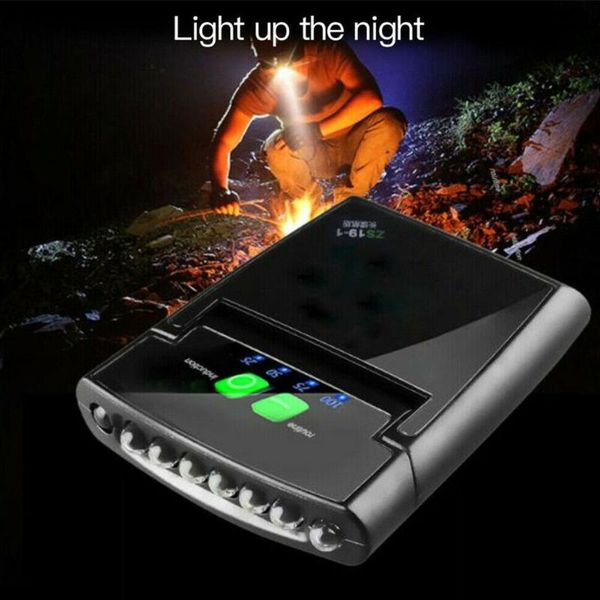 

headlamps 2pcs led hat light camping gesture induction clip on cap for fishing usb rechargeable headlamp handwork outdoor angle adjustable