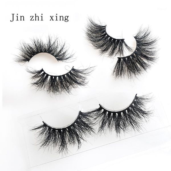 

wholesale eyelashes 25mm mink 3d long natural soft eyelash daily makeup1