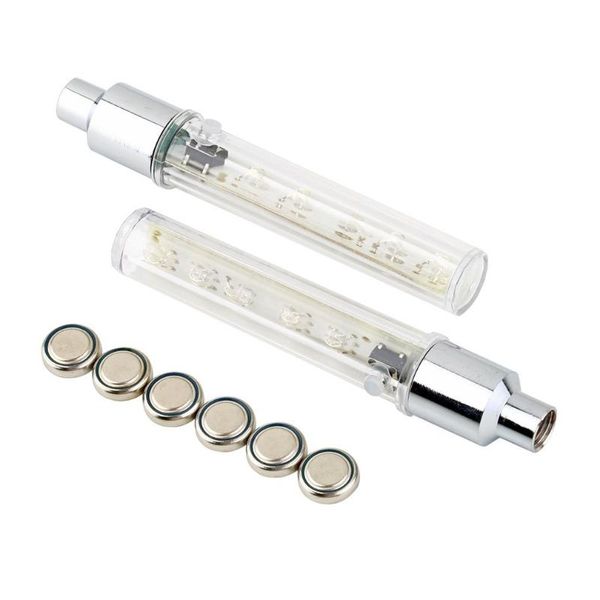 

interior&external lights 2 pcs car bicycle bike motorcycle wheel led light tyre tire valve cap neon 5 flash sense lamp