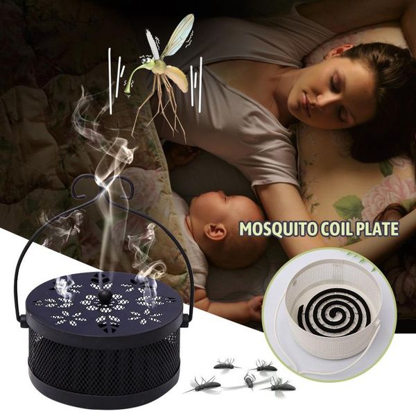 

mosquito coil holder retro portable incense burner for home and garden fragrance lamps