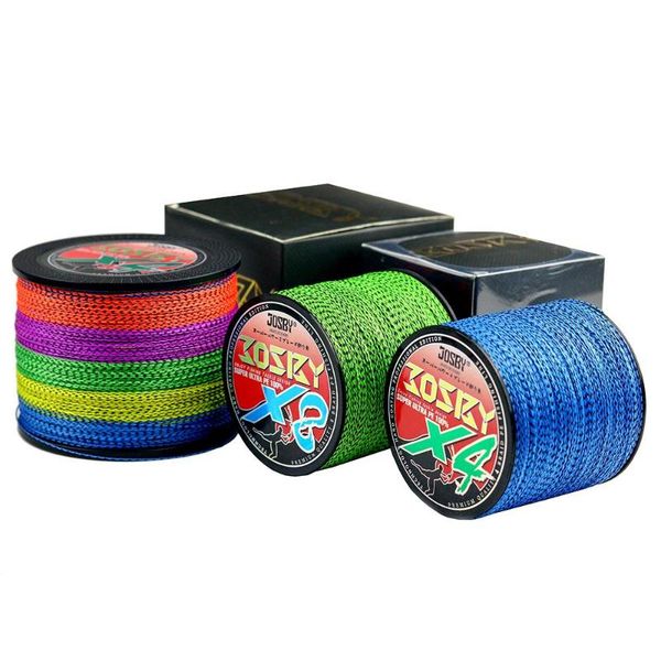 

braid line josby fishing speckled 4/8 strands braided pe 300m/666/366/166m wire super strong japanese carp extreme powerful