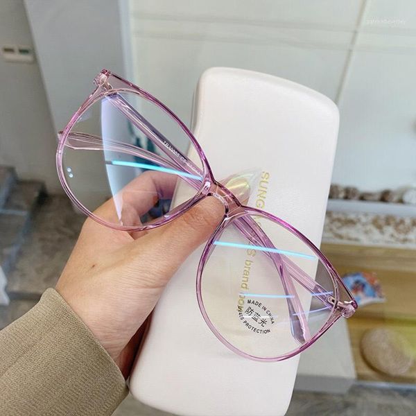 

sunglasses anti blue ray computer glasses transparent oversize gaming goggles eyeglasses optical spectacle frame, White;black
