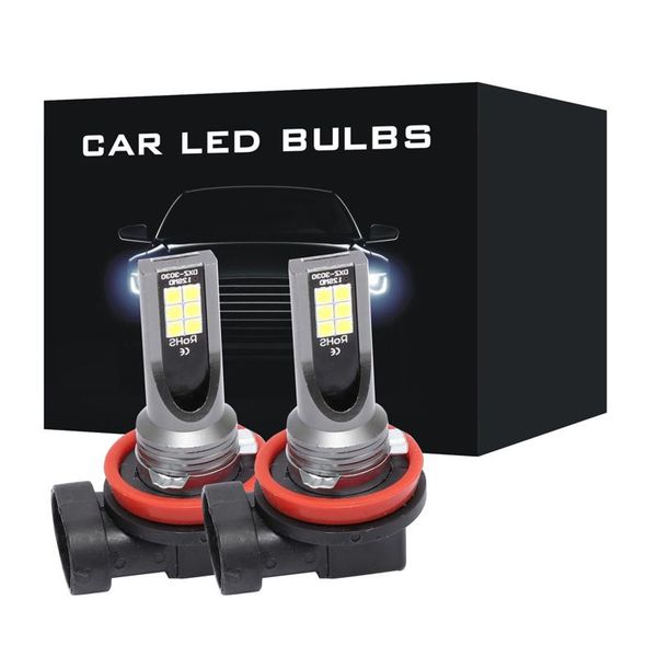 

car headlights 2pcs led bulb headlamp super bright automobile fog light carsignal