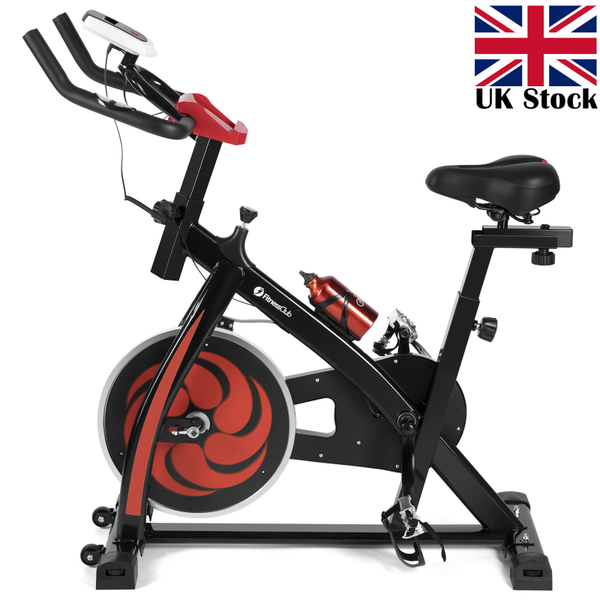 

uk stock exercise bike home gym bicycle cycling cardio fitness training