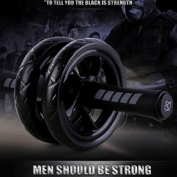 

double wheel 2021 roller gym trainer muscle training home exercise equipment fitness abdominal energy
