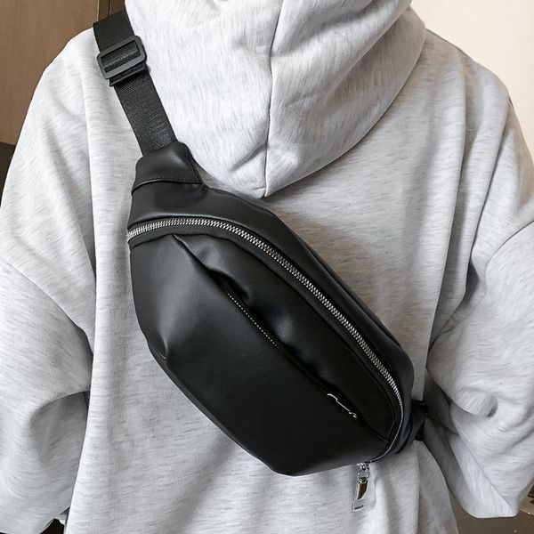 

beautiful design women's famous brand waist packs female 2021 small pu leather crossbody chest shoulder bag purses