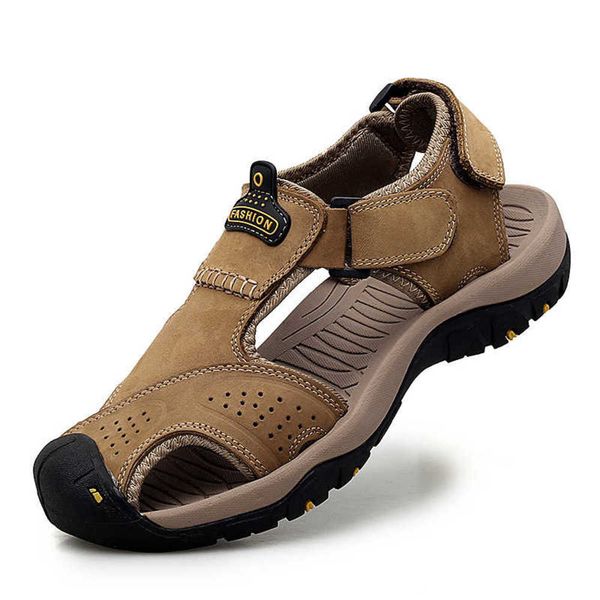 

men's Sandals Casual teenagers shoes outdoor sports summer Korean fashion breathable Baotou beach CC0M 80G6, 7239 blue