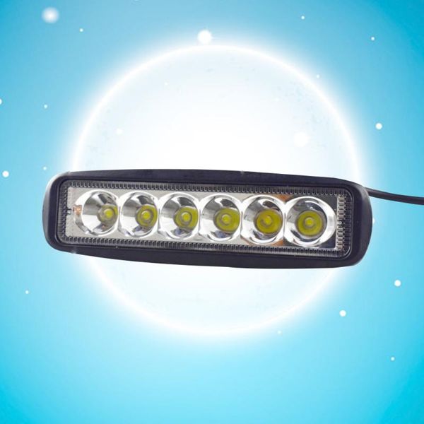 

working light 18w led bar work spot fog off road lights driving boat for suv atv car truck cart