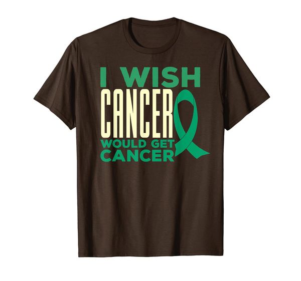 

liver cancer awareness emerald green ribbon survivor gift t-shirt, White;black
