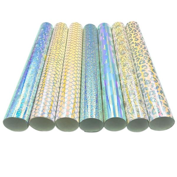 

window stickers 12in x 39in holographic gradient adheisive for cricut craft cutters home decor diy decorating car exteriors scrapbooki