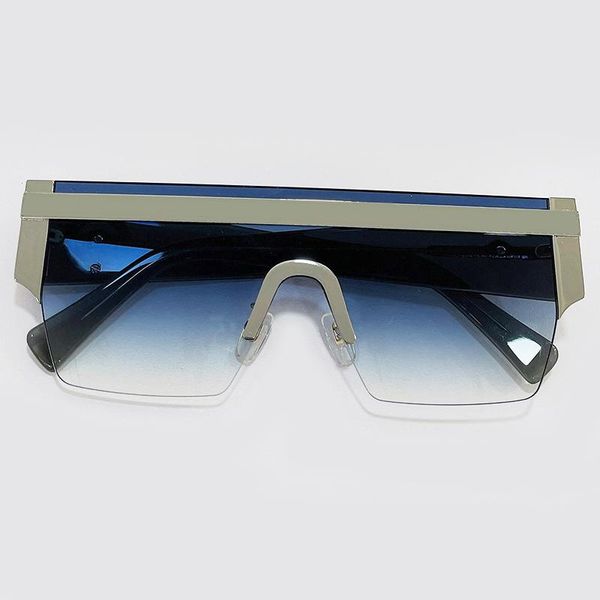 

sunglasses fashion oversized goggle women men rimless acetate frame acrylic uv400 protection lens eyewear gafas de sol mujer, White;black