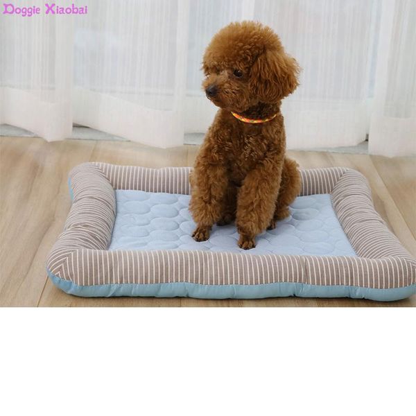 

cat beds & furniture dog accessories mat summer cool feeling bed couch for dogs breathable household pet sofa medium large