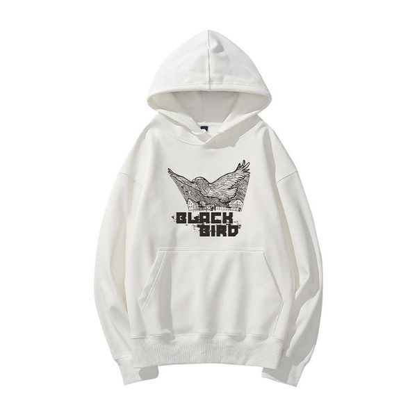 

women's hoodies & sweatshirts autumn round collar european and american short white hooded fresh sweet modal pullover printed cotton ho, Black