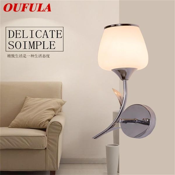

wall lamps modern led lights creative flower shape indoor for home corridor lamp