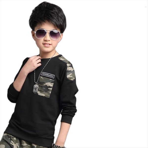 

boys clothes 4 6 8 10 12 years tracksuits childrenclothing sets t shirt pants 2 pcs sport suit boy set, White