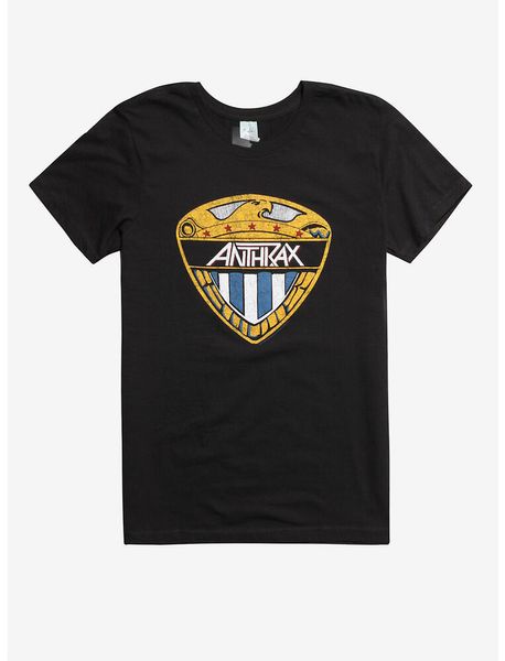

anthrax i am the law tour t-shirt, White;black