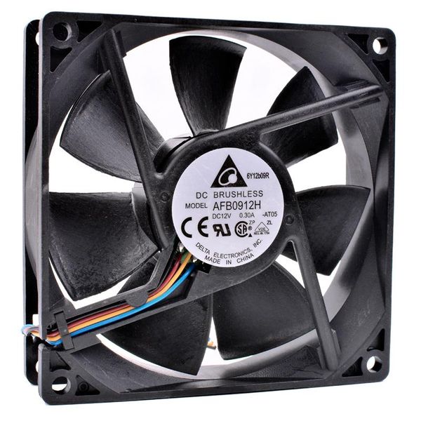 

fans & coolings brand original afb0912h 9cm 9225 92mm fan dc12v 0.30a 4-wire pwm temperature control computer chassis cpu cooling