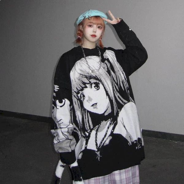 

women's hoodies & sweatshirts inflatable sweaters with women's hoodies, double velvet pattern female animation couple long sleeves, Black