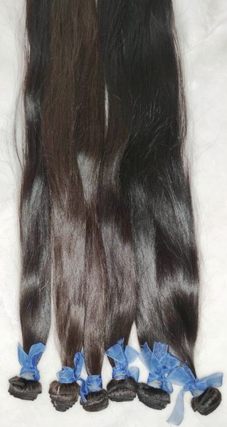 

Extra long 40 44 inch Indonesian straight raw cuticle aligned human hair 300g/lot Luxury celebrity extensions