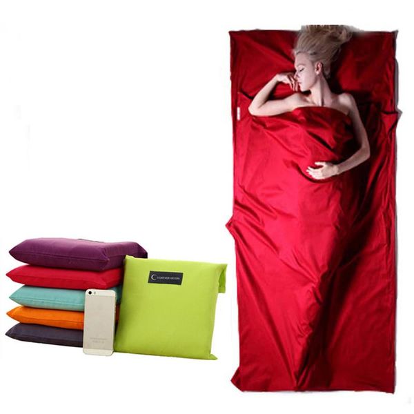 

sleeping bags ultralight bag outdoor travel camping tent liner portable folding el 70 * 210cm and 160*210cm