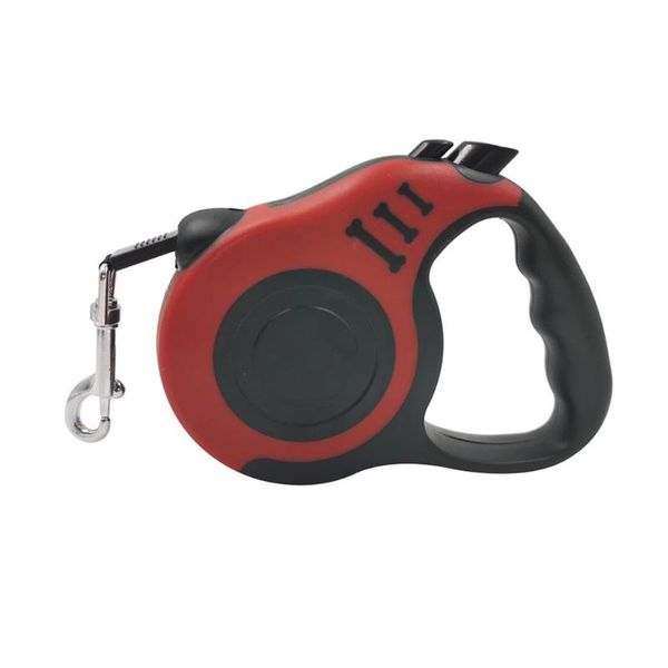 

dog collars & leashes 3& 5 meters long retractable leash automatic lead nylon traction belt extendable rope for pet cat