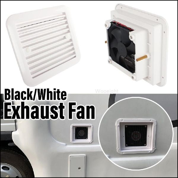 

parts wooeight 12v exhaust fan fridge vent with for rv trailer caravan side air outlet ventilation car replacement accessories