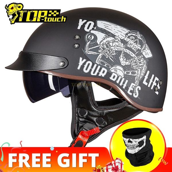 

retro casco moto motocross motorcycle helmet vintage open face capacete de racing riding dot certification helmets